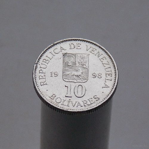 Венесуэла 10 боливаров 1998