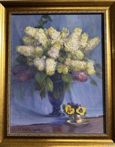 Явич Петр Максович (1918-2008) -ученик Пэна Ю.М. "Белая сирень". Витебск, 2006 год.