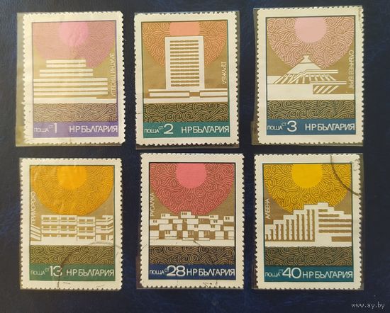 Болгария 1972  курорты.