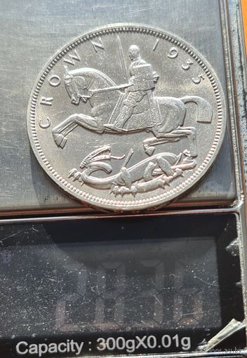 1 крона 1937 год великобритания. Отличное состояние