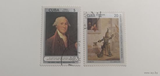 Куба 1982. 250 лет со дня рождения Джорджа Вашингтона. Полная серия