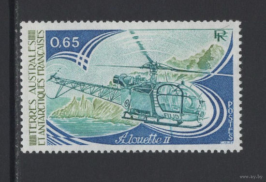 ТААФ Французские Антарктические Территории 1981** Французский многоцелевой вертолёт Alouette II