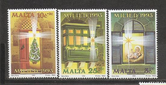 КГ Мальта 1993 Рождество