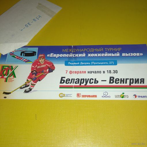 Беларусь -Венгрия 7.02.2003