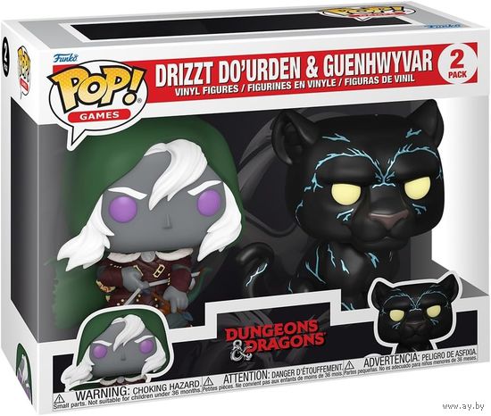 Dungeons dragons Drizzt and Guenhwyvar Funko POP 83721