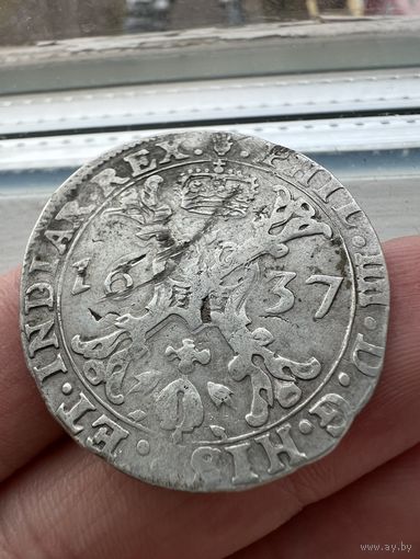 Пол талера 1637