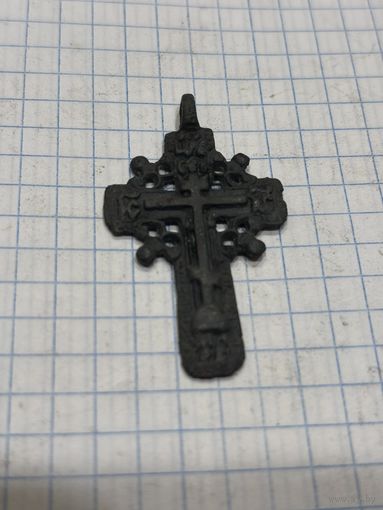 Крестик штурвал, с рубля, три дня