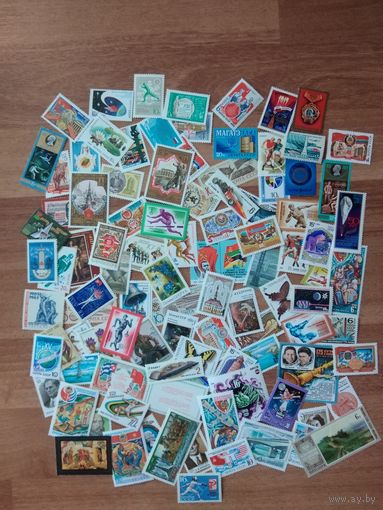 100 чистых марок СССР