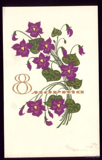 1967 год Т.Елагина 8 марта