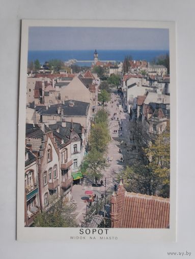 SOPOT - ul. Bohaterow Monte Cassino.