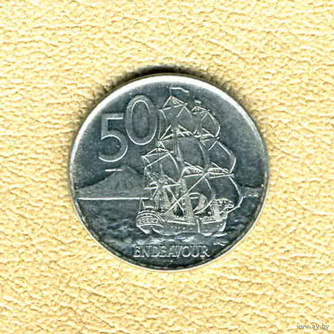 Новая Зеландия, 50 центов 2006 г.