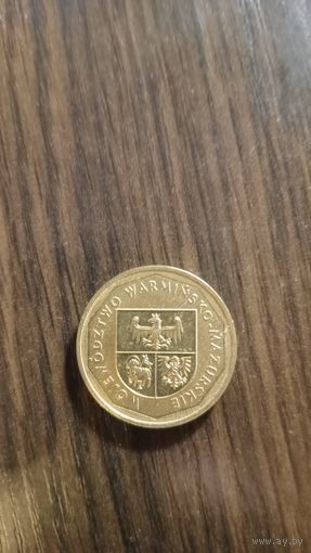 2 злотых 2005 Вармино-Мазурское воеводство