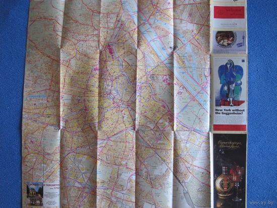 Карты Вены и Линца