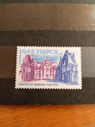1979 Франция архитектура чистая клей MNH** выпускалась одиночкой (5-5)
