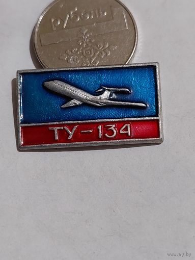 Значок " Ту-134 "