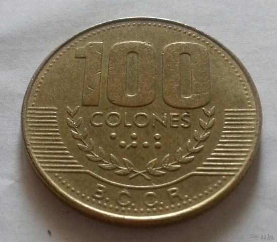 100 колон, Коста-Рика 1999 г.