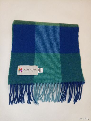 Шарф John Hanly 100% Lambswool (100% шерсть ягнят). Ирландия.
