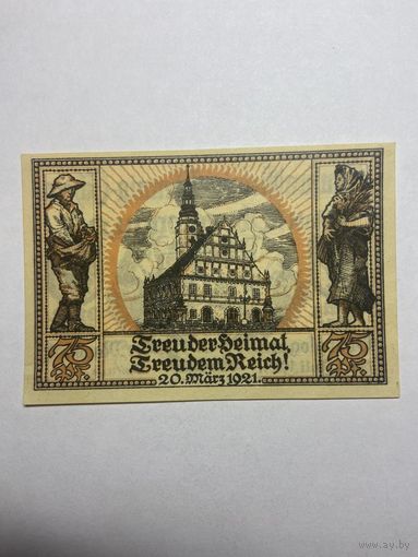 75 пфенингов (нотгельды) г. Германия.-1012