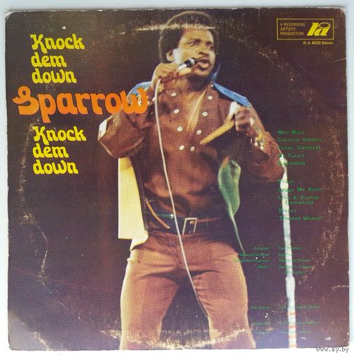 LP Mighty Sparrow – Knock Dem Down (1973) Reggae, Calypso
