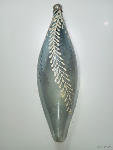 Ёлочная игрушка - Сосулька , СССР .