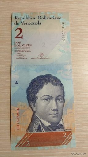 2 Боливар 2013 Венесуэла