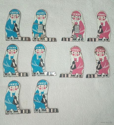 Хоккеисты для настольного хоккея СССР