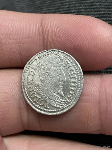 3 гроша 1596 Олькуш! Люкс!