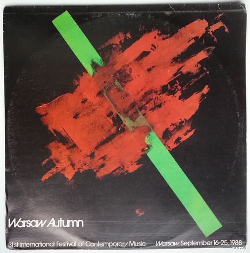 LP Various – Warszawska Jesien - 1988 - Warsaw Autumn Kronika Dzwiekowa- Sound Chronicle (1988) Electronic, Classical, Modern Classical, Musique Concrete, Abstract, Experimental, Contemporary