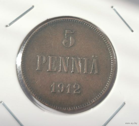 5 пенни 1912 г. С рубля