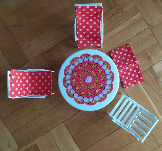 МЕБЕЛЬ ДЛЯ КУКОЛ/ПУПСОВ (РАЗБОРНАЯ)