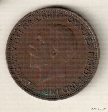 Великобритания 1/2 пенни 1936