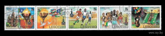 Лесото, 1980 год. Спорт. Олимпийские игры в Москве