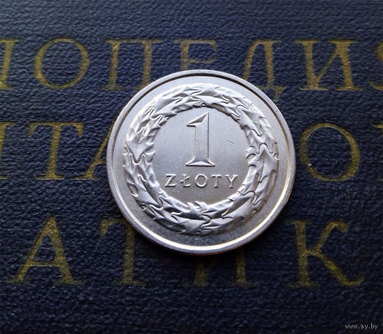 1 злотый 2014 Польша #01