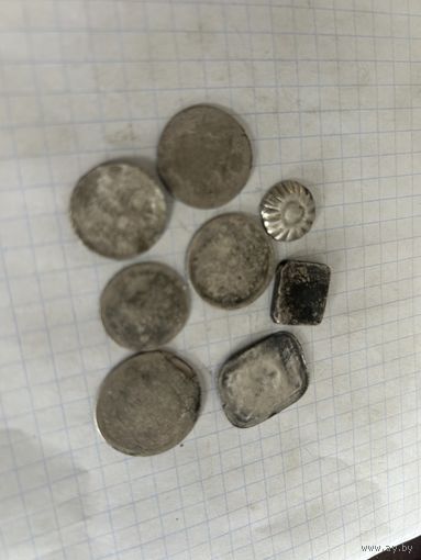Лом билона и серебра