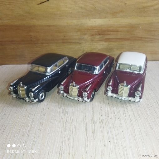 Винтаж.Mercedes Benz 300 W 189.RIO.Италия.1/43.
