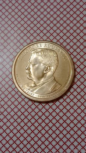 США 1 доллар 2013 Р. 26 президент Рузвельт