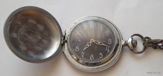 Карманные часы "молния" тетерев