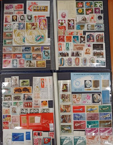 Марки СССР, полный чистый годовой набор за 1969 год, есть дорогие явные разновидности, не все описаны в КС, высокий каталог. Смотрите фото