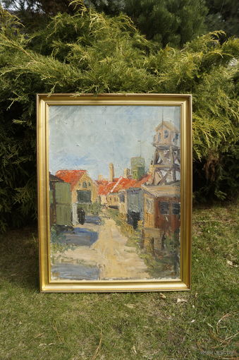 Картина в Раме, Холст, Масло, Европа. Середина ХХ века.#8