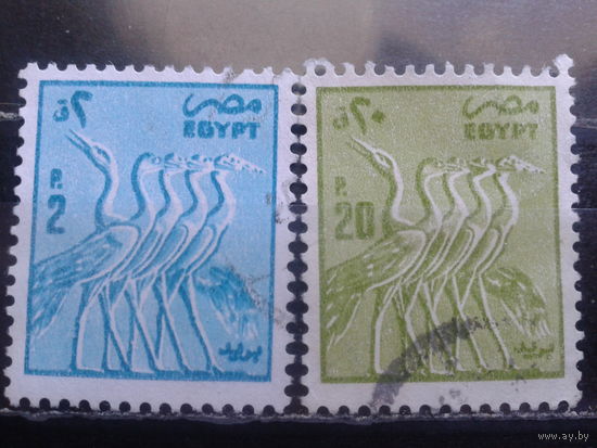 Египет, 1985, 1986, Птицы, рельеф