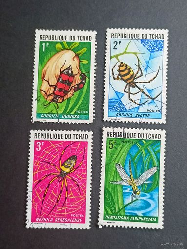 Чад 1972. Насекомые