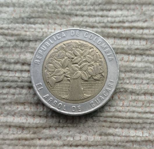 Werty71 Колумбия 500 песо 2004 биметалл