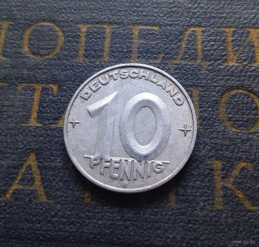 10 пфеннигов 1952 (E) Германия ГДР #02