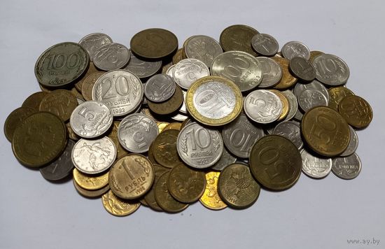 Монеты России 150 штук