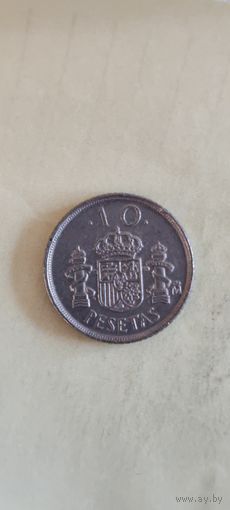 Испания 10 песет 1992