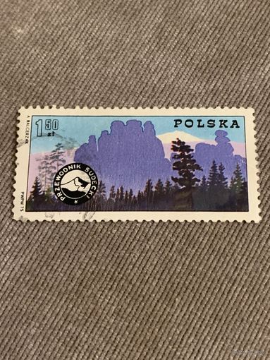 Польша 1975. Судецкие горы. Марка из серии