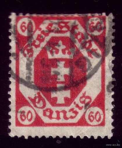 1 марка 1921 год Данциг 81
