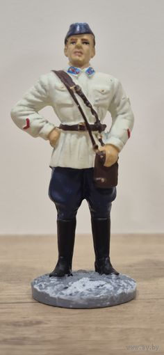 Лейтенант ВВС РККА в летней форме, 1941 г. Солдаты Великой Отечественной Войны