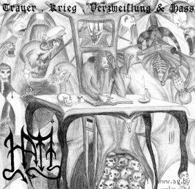 Hati "Trauer, Krieg, Verzweiflung & Hass" 12"LP