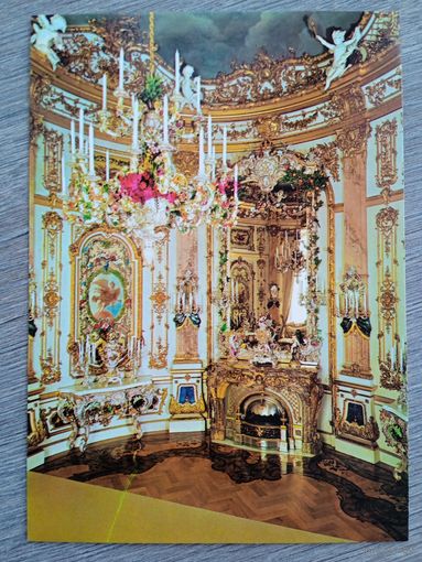 Королевский замок Херренхимзее, Германия. Фарфоровый кабинет